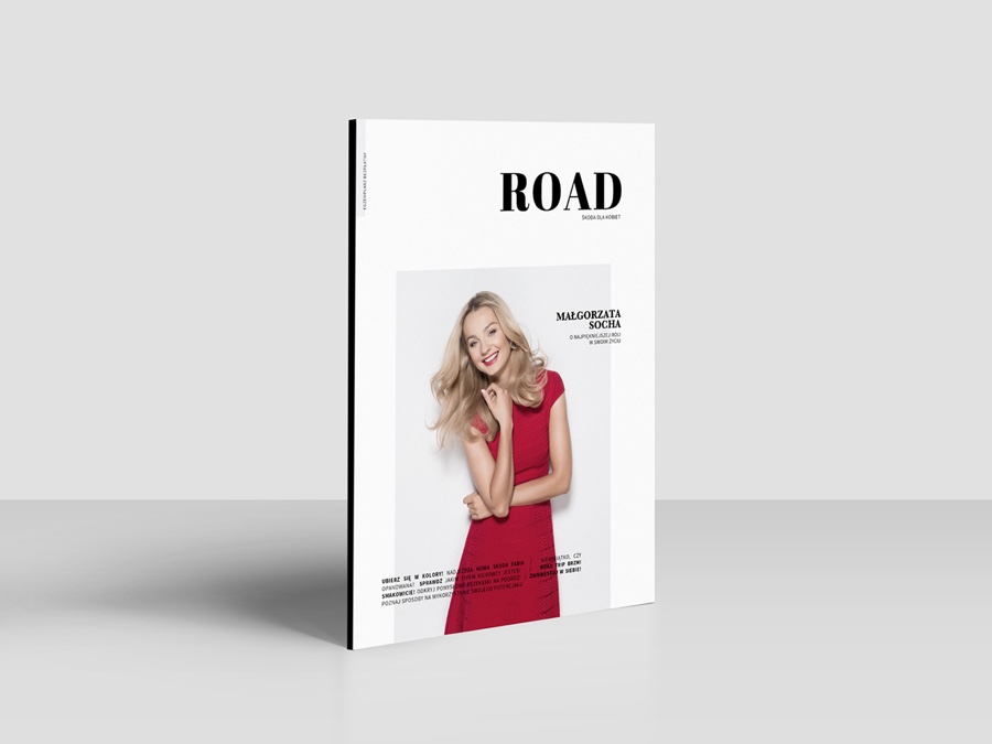 Road时尚大气的杂志版式设计欣赏,PS教程,图老师教程网