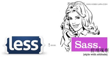 CSS实例教程：LESS和Sass共同点和区别,PS教程,图老师教程网