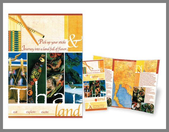 18张旅游宣传手册设计欣赏,PS教程,图老师教程网