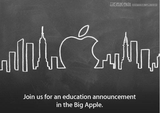 精选苹果发布会近十年的邀请函设计欣赏,PS教程,图老师教程网