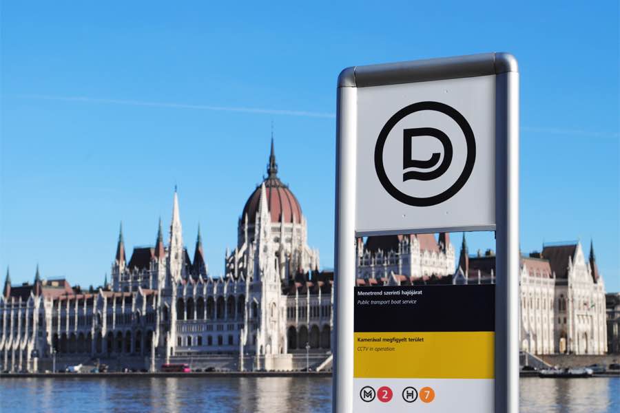 布达佩斯公共交通系统标识设计欣赏,PS教程,图老师教程网