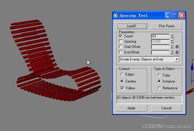 3DMAX轻松打造休闲躺椅模型,PS教程,图老师教程网