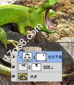 Photoshop合成可爱的河马头蜥蜴教程,PS教程,图老师教程网