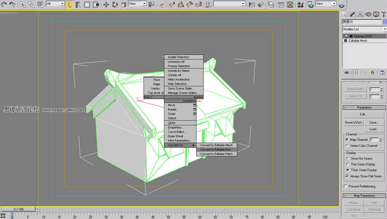 3DSMAX实例教程：制作游戏场景烘焙贴图,PS教程,图老师教程网