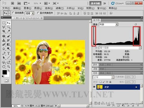 Photoshop使用直方图分析图像色彩,PS教程,图老师教程网