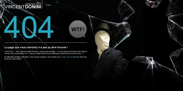 创意风格的网页404页面设计欣赏,PS教程,图老师教程网
