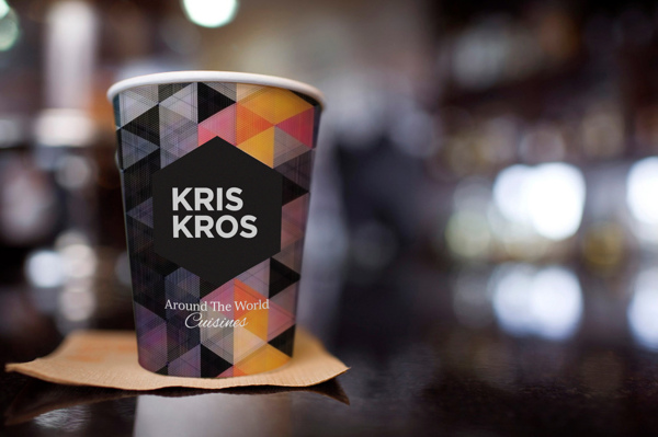 迪拜KrisKros餐厅视觉形象设计欣赏,PS教程,图老师教程网