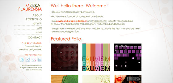 77张最新的单页网站设计创意欣赏,PS教程,图老师教程网