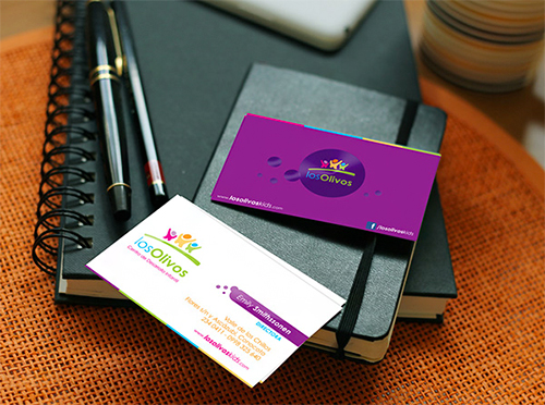 精美的紫色风格企业名片设计欣赏,PS教程,图老师教程网