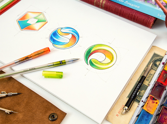 20款精雕细琢的LOGO草图设计欣赏,PS教程,图老师教程网