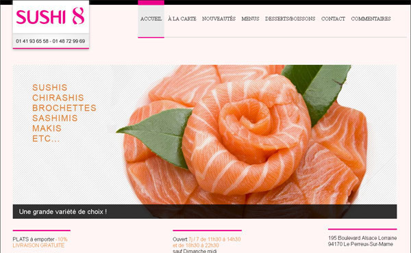 31个美食餐饮类创意网站设计欣赏,PS教程,图老师教程网