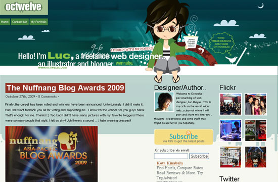 30个独特设计的艺术网站设计欣赏,PS教程,图老师教程网