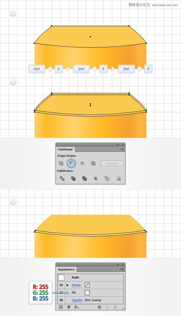 Illustrator设计金黄色的芥末文字效果,PS教程,图老师教程网