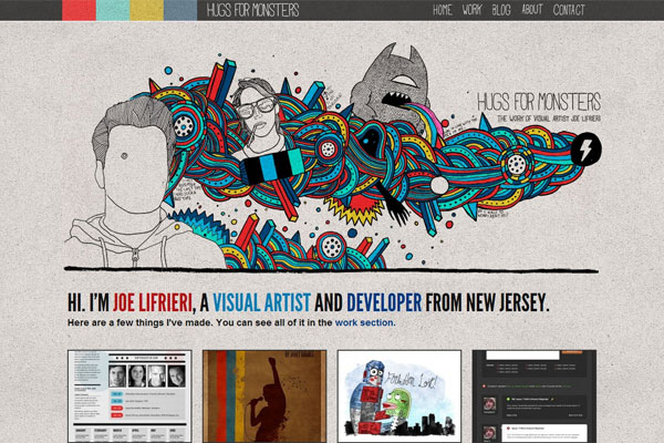 30个卡通手绘类风格网站设计欣赏,PS教程,图老师教程网