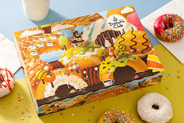 20款国外优秀甜甜圈包装设计欣赏,PS教程,图老师教程网