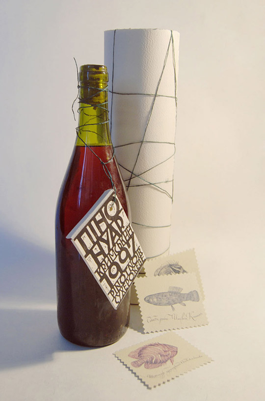 漂亮的葡萄酒瓶贴标签设计,PS教程,图老师教程网