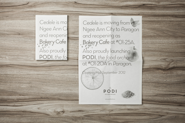 新加坡Podi餐厅视觉形象设计欣赏,PS教程,图老师教程网
