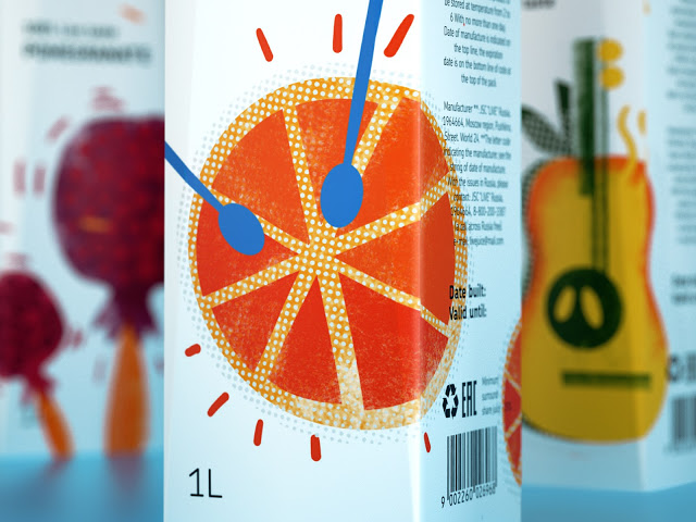 LIVE果汁创意的概念包装设计欣赏,PS教程,图老师教程网