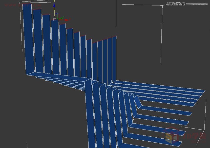 3DMAX快速制作艺术楼梯模型教程,PS教程,图老师教程网
