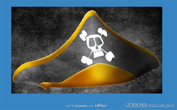 Photoshop绘制可爱卡通的海盗船长,PS教程,图老师教程网