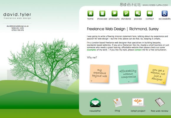 网页设计配色剖析之绿色使用技巧,PS教程,图老师教程网