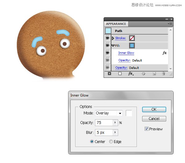 Illustrator绘制立体风格的饼干小人教程,PS教程,图老师教程网