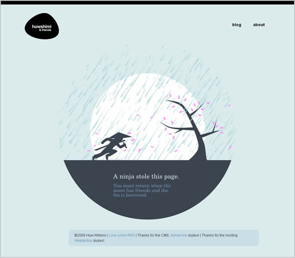 每日灵感之创意非凡的404错误页面设计,PS教程,图老师教程网