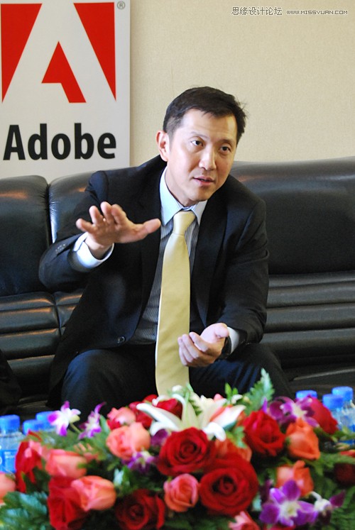 Adobe中国区董事总经理黄耀辉先生专访,PS教程,图老师教程网
