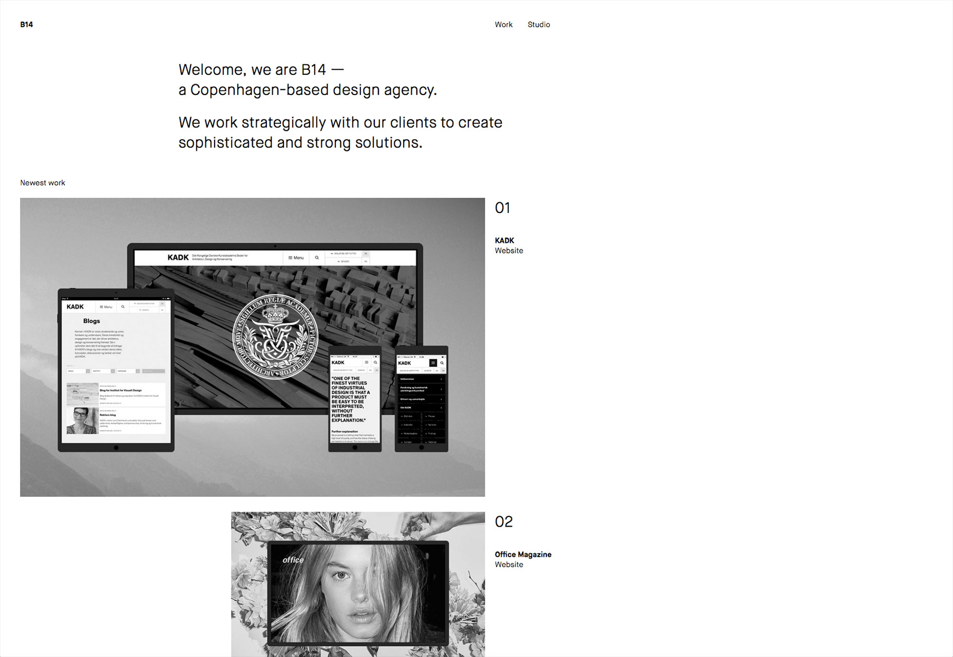 精选国外黑白色调的优秀网页设计欣赏,PS教程,图老师教程网