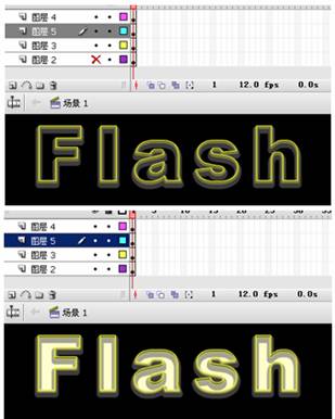 使用Flash制作描边立体文字,PS教程,图老师教程网