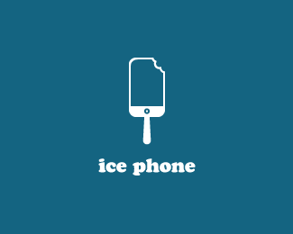 冰淇淋和冰棍为元素的标志设计,PS教程,图老师教程网