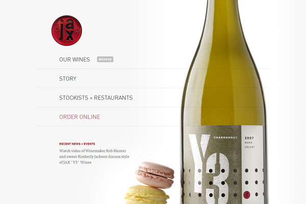 22个超赞的酒类网站设计欣赏,PS教程,图老师教程网