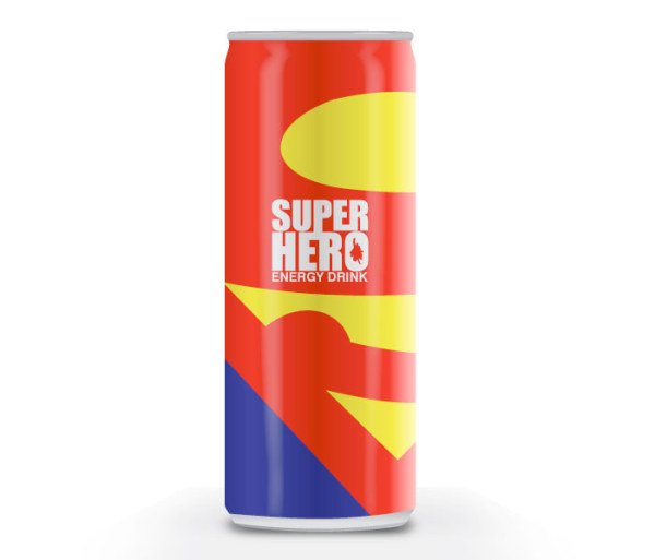 超级英雄能量饮料包装设计欣赏,PS教程,图老师教程网