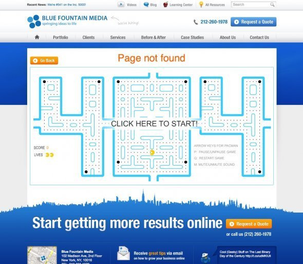 收集整理网上最有趣的404页面,PS教程,图老师教程网