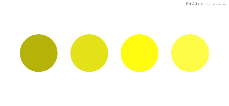 详细解析平面作品色彩系列之黄色篇,PS教程,图老师教程网