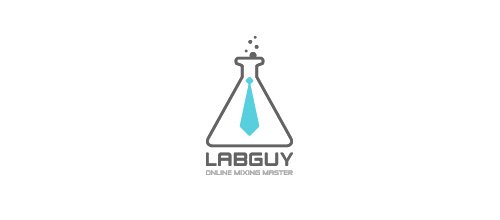 以实验室用的瓶子变形的LOGO设计欣赏,PS教程,图老师教程网