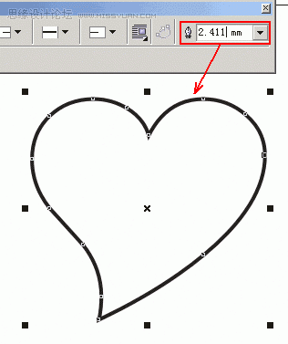 CorelDraw鼠绘教程：绘制漂亮的心奇小老鼠,PS教程,图老师教程网