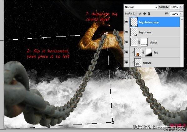 Photoshop合成教程：设计超酷的希腊神话场景,PS教程,图老师教程网