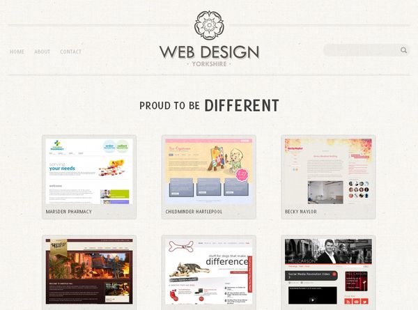 35个干净极简的网页设计欣赏,PS教程,图老师教程网