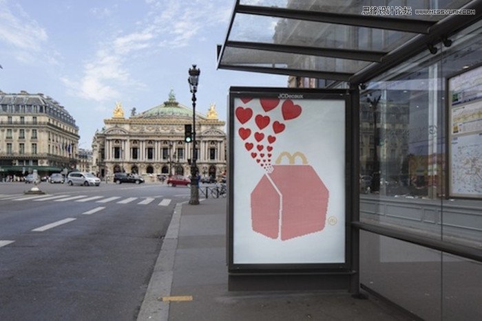创意的法国麦当劳的全新广告设计欣赏,PS教程,图老师教程网