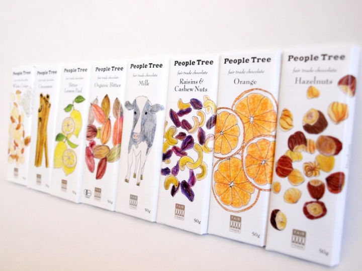 People Tree巧克力产品包装设计欣赏,PS教程,图老师教程网