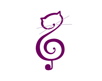 精选国外以猫为元素的标志设计,PS教程,图老师教程网