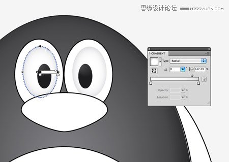 Illustrator绘制一只超萌的企鹅,PS教程,图老师教程网