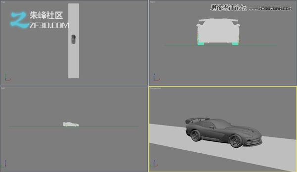 3DMAX创建一个逼真的汽车渲染教程,PS教程,图老师教程网