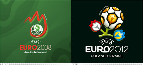 解读2012年欧洲杯标志设计,PS教程,图老师教程网