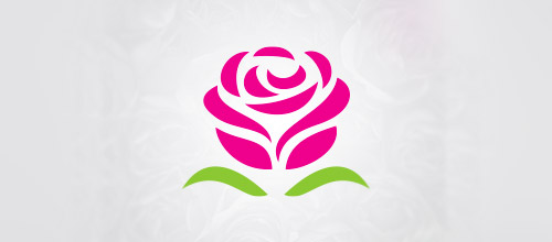 以玫瑰花为设计元素的LOGO设计欣赏,PS教程,图老师教程网
