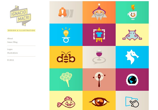 20个国外色彩活跃的网站设计欣赏,PS教程,图老师教程网