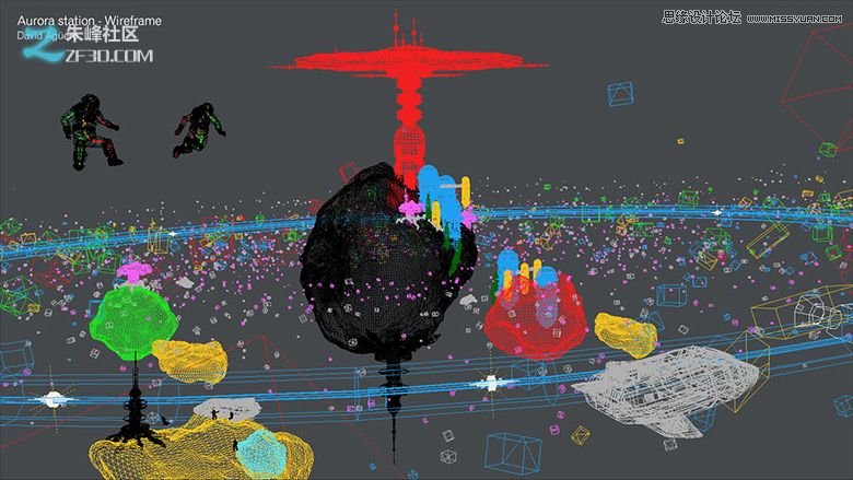 3DMAX模仿地心引力制作太空空间站,PS教程,图老师教程网
