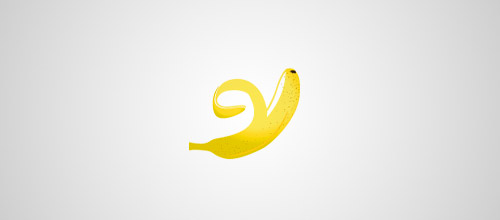 以香蕉为设计元素的LOGO设计欣赏,PS教程,图老师教程网