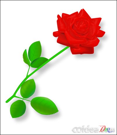 Illustrator基础教程：绘制漂亮的玫瑰花,PS教程,图老师教程网